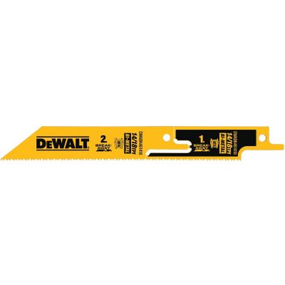 DWTDWABK461418 image(0) - DEWALT 6" Breakaway Reciprocating Saw Blades