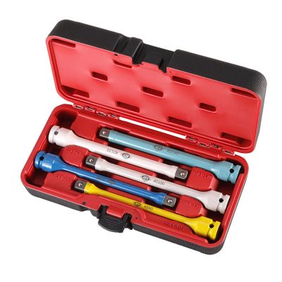 INT40012 image(0) - American Forge & Foundry American Forge & Foundry AFF - Limiting Torque Extension Set - 1/2" Drive - 5 Pc. - 65,80,100,120,140 Ft/Lbs