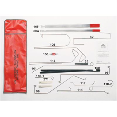 LTI500 image(0) - Milton Industries LTI Tool By MIlton Grand Master Lock Out Kit