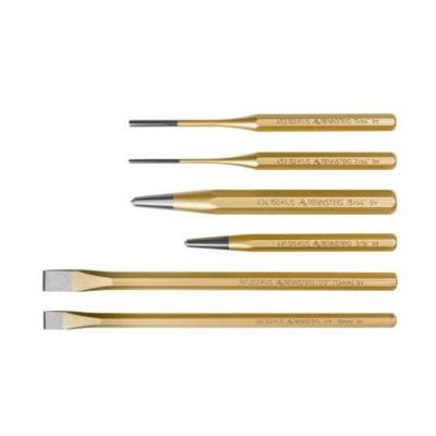 KNP9R400006 image(0) - KNIPEX 6 Pc Punch and Chisel Set
