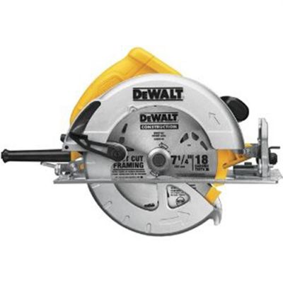 DWTDWE575 image(0) - DeWalt 7-1/4-in. Circular Saw, Lightweight, Corded
