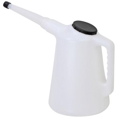 KTI74652 image(0) - K Tool International Plastic Measure with Flex Spout 8 Quart