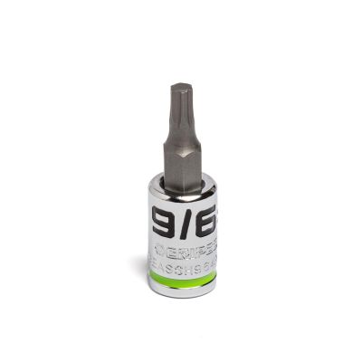 GETGEASSH964RPT image(0) - Grip Edge Tools 9/64" 1/4" Dr Short RPT Hex Bit Socket