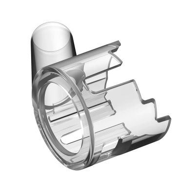 DWTDCE555DC image(0) - DEWALT Dust Shroud Attachment for Drywall Cut-Out Tools
