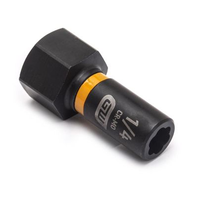 KDT84751 image(0) - GearWrench 1/4 Inch Drive Bolt Biter Impact Extraction Socket 1/4 Inch