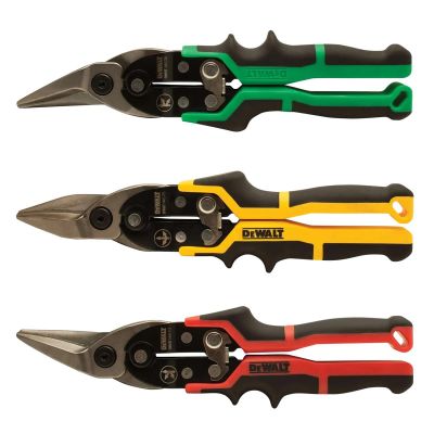 DWTDWHT14676 image(0) - DeWalt Aviation Snip Set 3 Piece