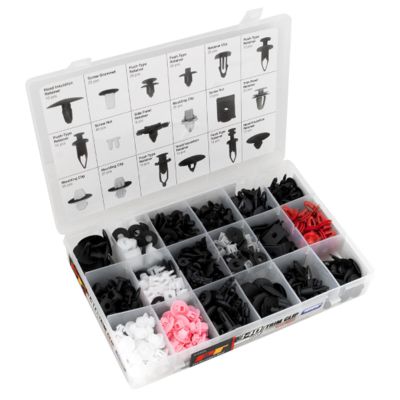 WLMW5243 image(0) - Wilmar Corp. / Performance Tool 340 Piece Toyota Trim Clip Assortment