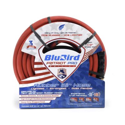 BLBPP12100 image(0) - BluBird BluBird Patriot Pro Air Hose 1/2 in. x100 ft. 300