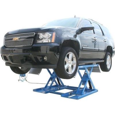 ATEATTD-7K-KWIK image(0) - Atlas Automotive Equipment 7K-Kwik-Bay Portable Mid-Rise Scissor Lift 7000 lb. Capacity  (WILL CALL)
