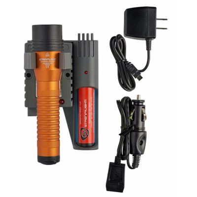 STL74785 image(0) - Streamlight Strion LED HL Rechargeable Flashlight 120V/100V/12V DC PiggyBack - Color Orange