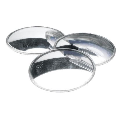 WLMW3231 image(0) - Wilmar Corp. / Performance Tool 2" Blind Spot Mirror Fishbowl of 25 pieces