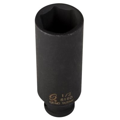 SUN816D image(0) - SUNEX SOC 1/2 1/4D IMP 6PT DP BLK