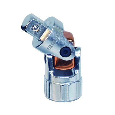 SRRSRUJ38 image(0) - S.U.R.&R. SRUJ14 3/8" female to 3/8" male drive spring-return u-joint adapter set with dual springs for maintaining alignment and precise control. Excellent for use in tight spaces and one-handed operation.