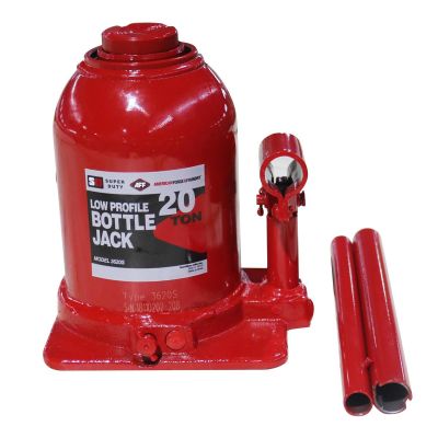 INT3620S image(0) - American Forge & Foundry Bottle Jack - 20 Ton Capacity - Low Profile - Manual - SUPER DUTY