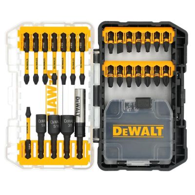 DWTDWANGFT26SET image(0) - DEWALT Impact Ready FlexTorq Screwdriving Bit Set (26 Pc.)