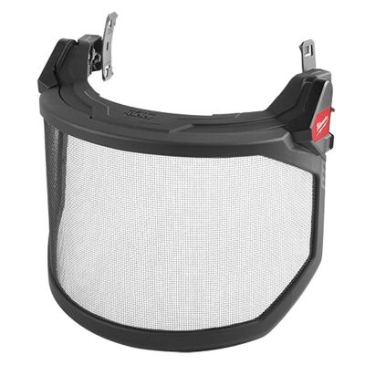 MLW48-73-1430 image(0) - Milwaukee Tool BOLT Full Face Shield - Metal Mesh (Compatible with Milwaukee® Safety Helmets & Hard Hats)