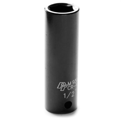 WLMM934 image(0) - Wilmar Corp. / Performance Tool 3/8" Drive 1/2" 6pt Deep Impact Socket
