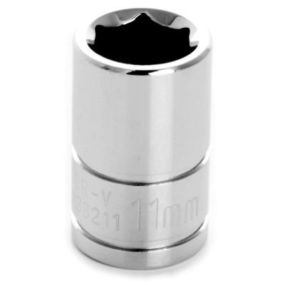 WLMW38213 image(0) - Wilmar Corp. / Performance Tool 3/8" Drive 13mm 6pt Socket