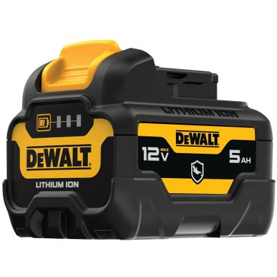 DWTDCB126G image(0) - DeWalt 12V MAX* Oil-Resistant 5Ah Battery