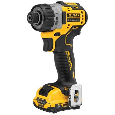 DWTDCF601F2 image(0) - DEWALT XTREME 12V MAX* Brushless 1/4 in. Cordless Screwdriver Kit