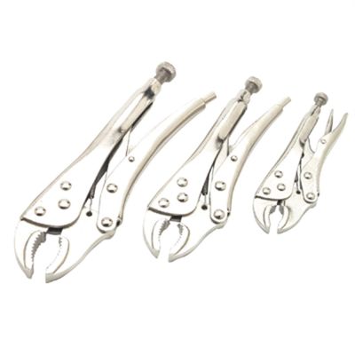 WLMW1107DB image(0) - Wilmar Corp. / Performance Tool 3 Piece Locking Plier Set