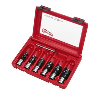 MLW49-22-8400 image(0) - Milwaukee Tool Annular Cutter Set - 6PC