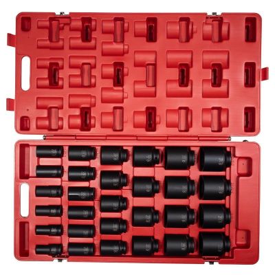 SUN4695 image(0) - SUNEX 3/4" Drive 29 Piece SAE Deep Impact Socket Set