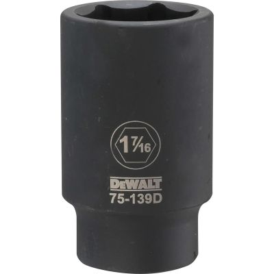 DWTDWMT75139OSP image(0) - DEWALT Dwmt 3/4In Dr Dp Im Skt 1-7/16In SAE