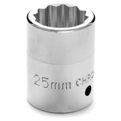 WLMW34825 image(0) - Wilmar Corp. / Performance Tool 3/4" Drive 25mm 12pt Socket