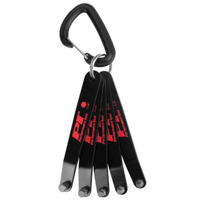 WLMW86108 image(0) - Wilmar Corp. / Performance Tool 5 Piece Low Profile SAE Hex Key Set
