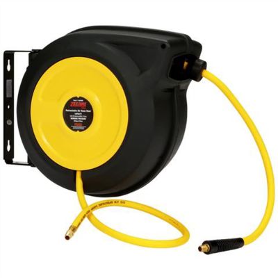MILZE1459NS image(0) - Zeeline by Milton ZE1459NS - 50-ft. Closed Air Hose Reel w/Hybrid Polymer Hose