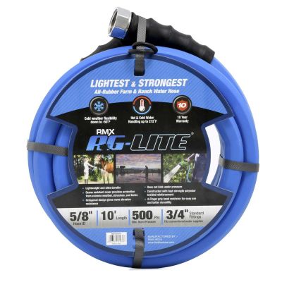 BLBBSAL5810 image(0) - BluBird AG - Lite Rubber Water Hose Assembly 5/8" x 10'