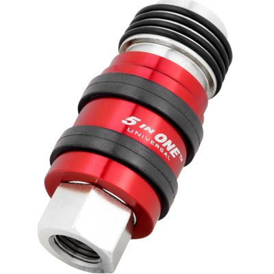 MIL1750 image(0) - Milton Industries Safety Exhaust Coupler, 1/4" body, 1/4" FNPT