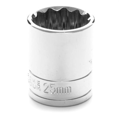 WLMW32825 image(0) - Wilmar Corp. / Performance Tool 1/2" Drive 25mm 12pt Socket