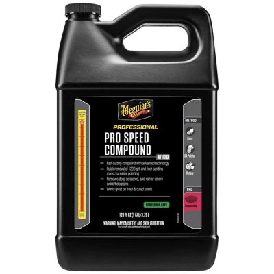 MEGM10001 image(0) - Meguiar's Automotive M100 Mirror Glaze Pro Speed Compound, 1 Gallon