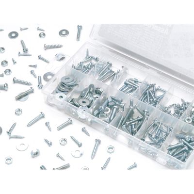 WLMW5221 image(0) - Wilmar Corp. / Performance Tool 347 Piece SAE Nuts & Bolts Assortment