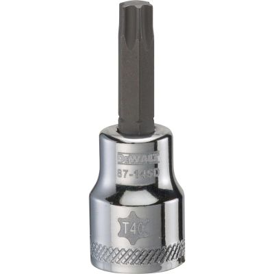 DWTDWMT87145OSP image(0) - DEWALT Dwmt 3/8In Dr Torx Bit Skt T40