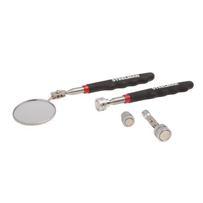 JSP41813 image(0) - J S Products (steelman) 4-Piece Magnetic Pick Up and Inspection Tool Kit