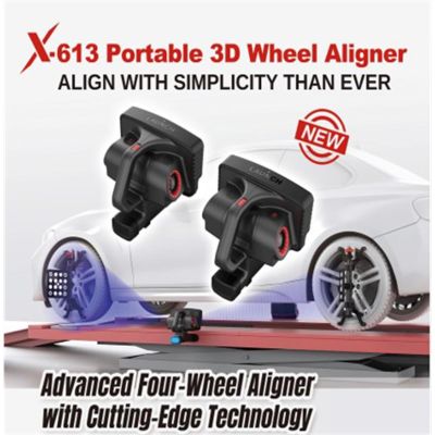 LAU702020112TL image(0) - Launch Tech USA X613 Mobile Wheel Aligner?with X431 Throttle V Tablet, Limited Software)