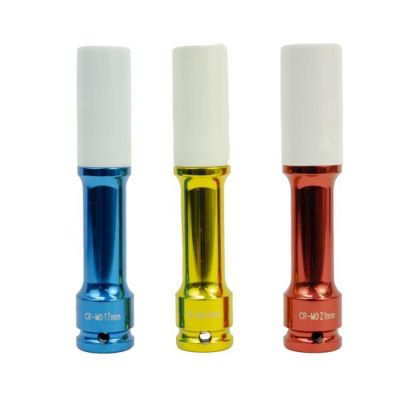 ESC40307 image(0) - ESCO Impact Socket Set (3-Piece), Extra Long Thin Wall Deep Wheel Lug, 1/2 in. Drive