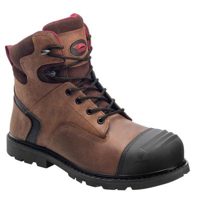 FSIA7542-11W image(0) - Avenger Spike Series - Men's Boots - Carbon Nano-Fiber Toe - IC|EH|SR - Brown/Black - Size: 11W