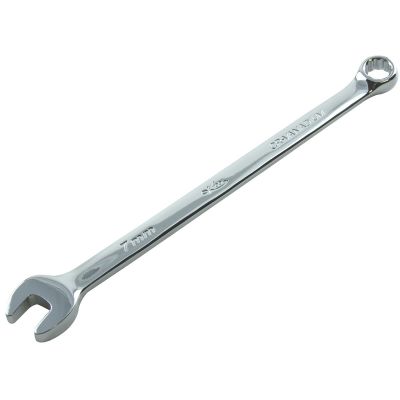 KTI41807 image(0) - K Tool International Wrench 7mm Combination 12 Point 15 Degree Hi Polish