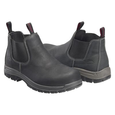 SRWA7111-9M image(0) - Surewerx USA Men's Foreman Romeo style, PR, EH, Composite Toe, Black Work Boot, Size: 9M