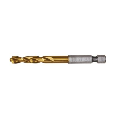 DWTDD5116 image(0) - DEWALT Impact Ready Titanium Nitride Coated Drill Bit, 1/4"