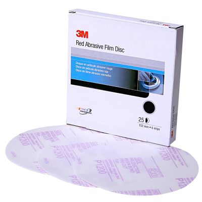 MMM01184 image(0) - 3M FILM DISC 01184 6 IN P1500 25/BOX