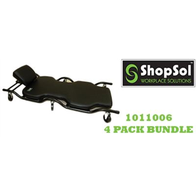 LDS1011006 image(0) - ShopSol ShopSol Wide Body, Heavy Duty Creeper (LDS1010903) 4-pack Bundle