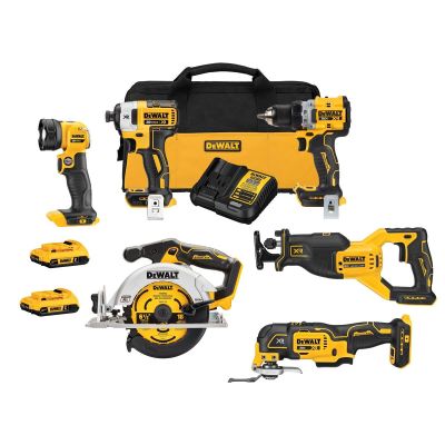 DWTDCK648D2 image(0) - DEWALT 20V Max Xr Brushless 6-Tool Combo Kit