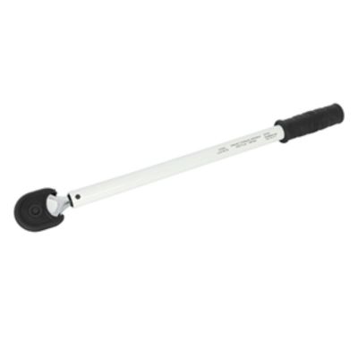 JSP61319 image(0) - J S Products (steelman) 1/2-inch Drive Preset Torque Wrench, 140ft/lbs (White)