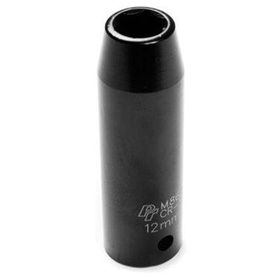 WLMM862 image(0) - Wilmar Corp. / Performance Tool 1/2" Drive 12mm 6pt Deep Impact Socket