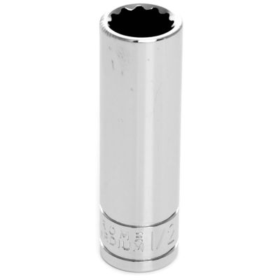 WLMW38616 image(0) - Wilmar Corp. / Performance Tool 3/8'' Dr 12pt Deep Socket 1/2"
